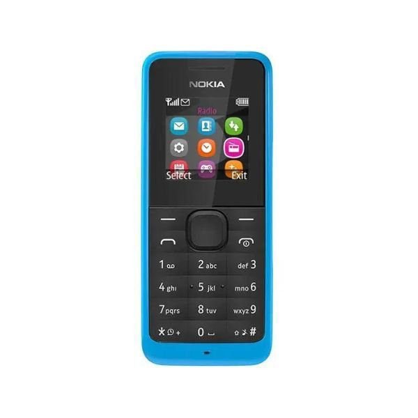 Nokia 105 single Sim Refurbished Keypad Mobile phone - Image 2