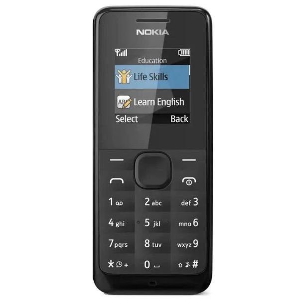 Nokia 105 single Sim Refurbished Keypad Mobile phone - Image 4