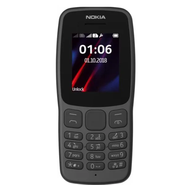 Nokia 106 Dual Sim Refurbished Keypad Mobile phone - Image 2