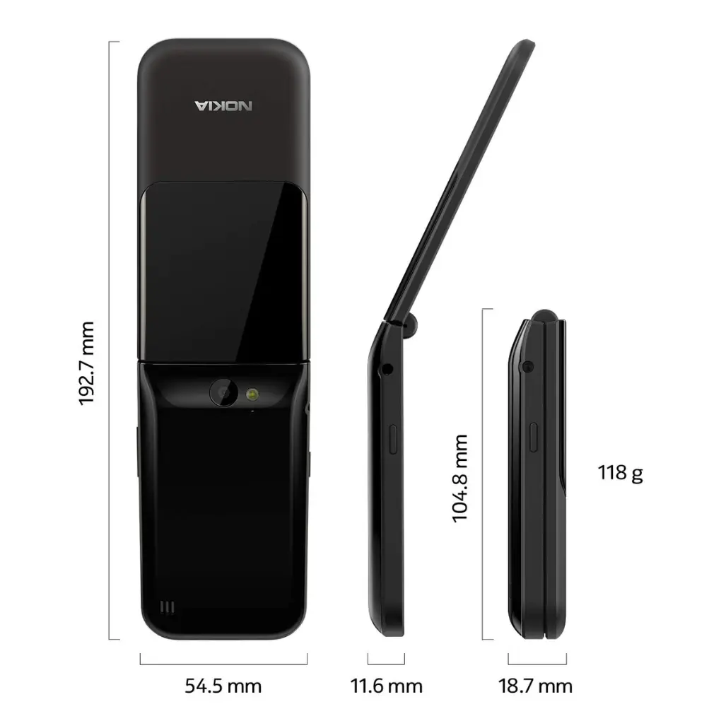 Nokia 2720 Refurbished Flip Phone - Image 3
